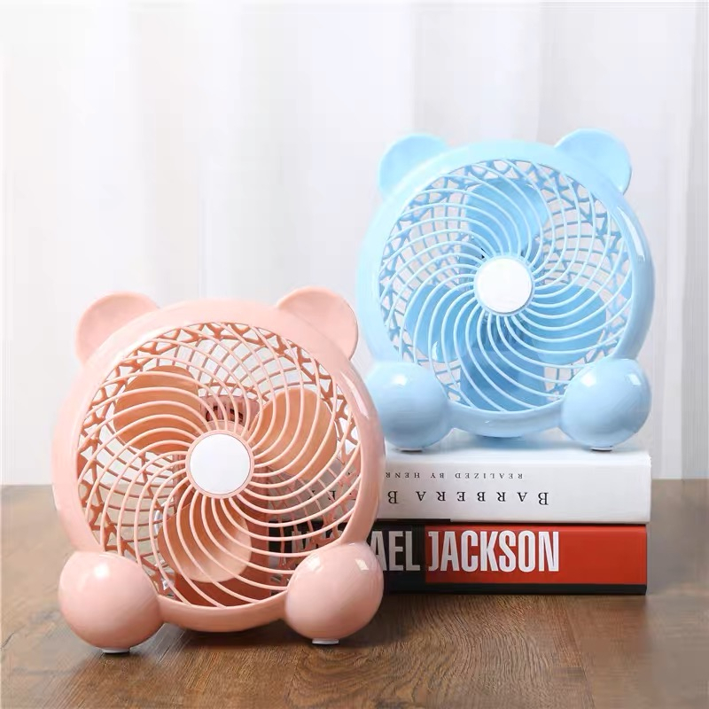 Kipas Angin Karakter Meja Listrik Kipas Angin Meja Desk Fan 6 INCH / Kipas Angin Karakter Bear/ Kipas Angin Table Fan Kencang Kipas Angin Mini Fan Karton Lucu Karakter Kipas Angin Meja Listrik Kipas Angin Karakte Kipas Angin Mini Fan Karton