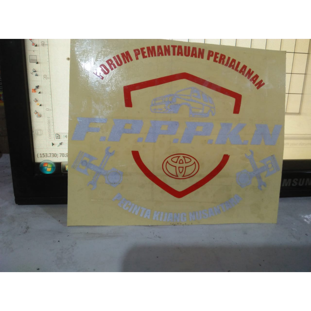 

HJK Sticker Forum Silaturahmi Vinyl Putih Tahan Lama