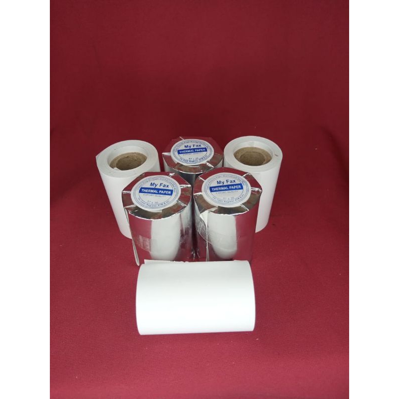 

kertas thermal murah paket 10 roll ukuran 58/57x30mm