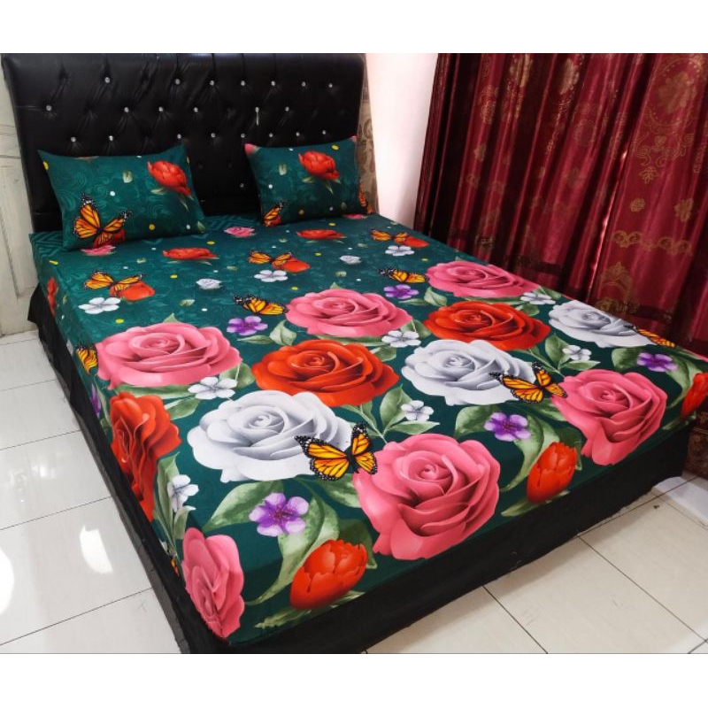 #2 SPREI 180X200 160X200 MOTIF AESTHETIC MURAH KATUN ADEM GRATIS SARBAN+ SARGUL