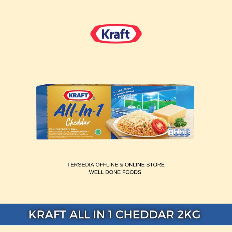 

Kraft All In One Cheddar 2kg