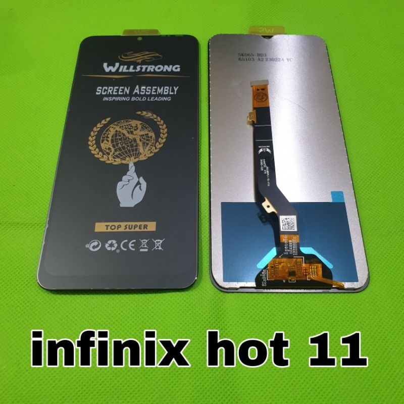 lcd ts touchscreen infinix hot 11 / x662 incell