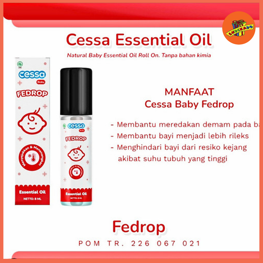 MAKASSAR! CESSA ESSENTIAL OIL - Minyak Bayi Batuk Flu Demam Daya Tahan