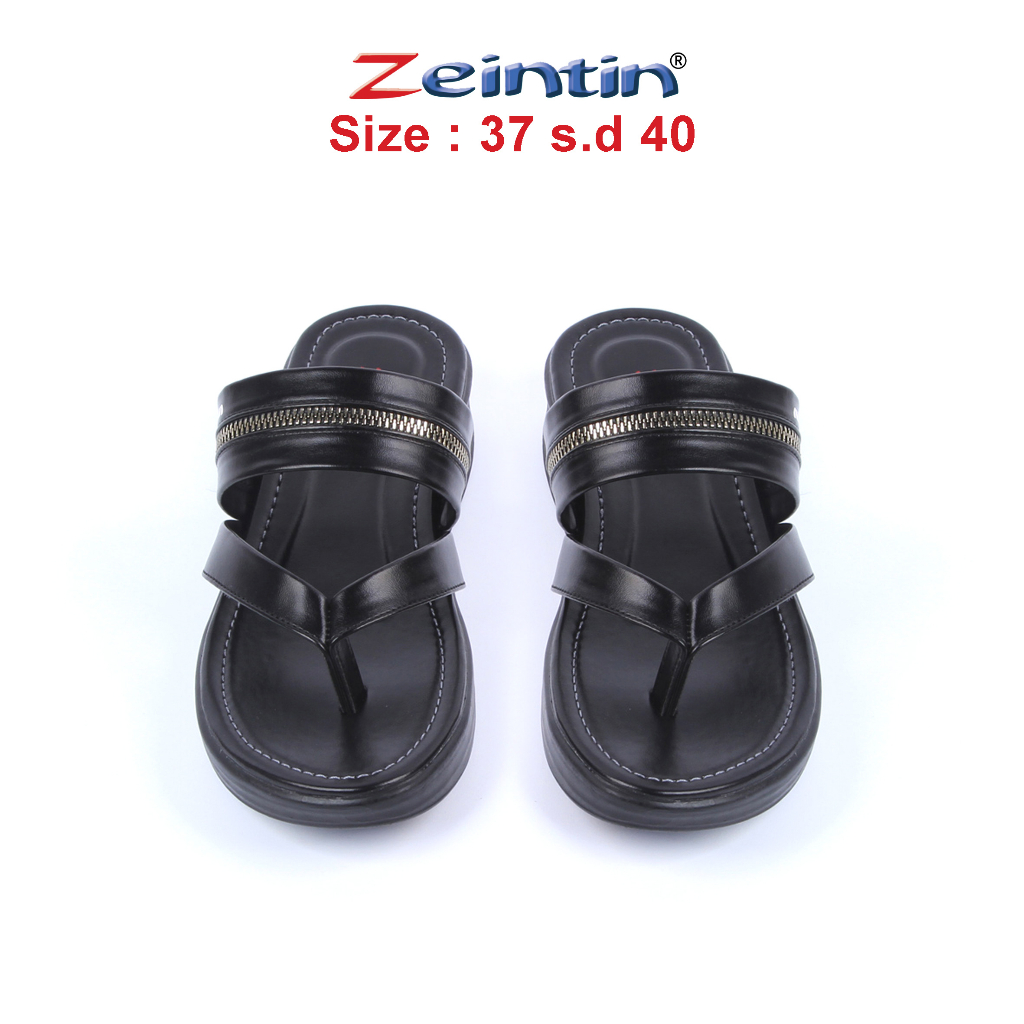 Zeintin - Sandal Jepit Wanita Terbaru Sandal Wanita Hitam Sendal  Original Zeintin HP