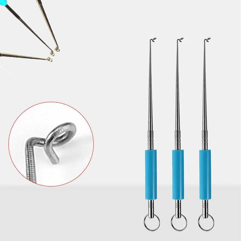 Alat Pelepas Kail Pancing Stainless Steel Pelepas Mata Kail Pancing Fish Hook Remover Flexible Delicate