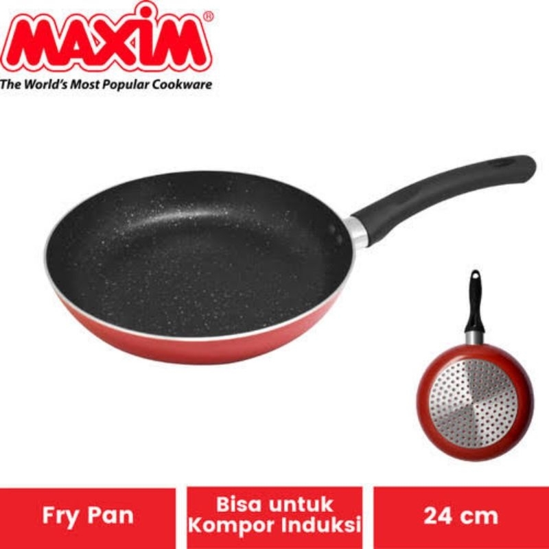 Fry pan MAXIM GOURMET 24 CM bisa untuk kompor induksi
