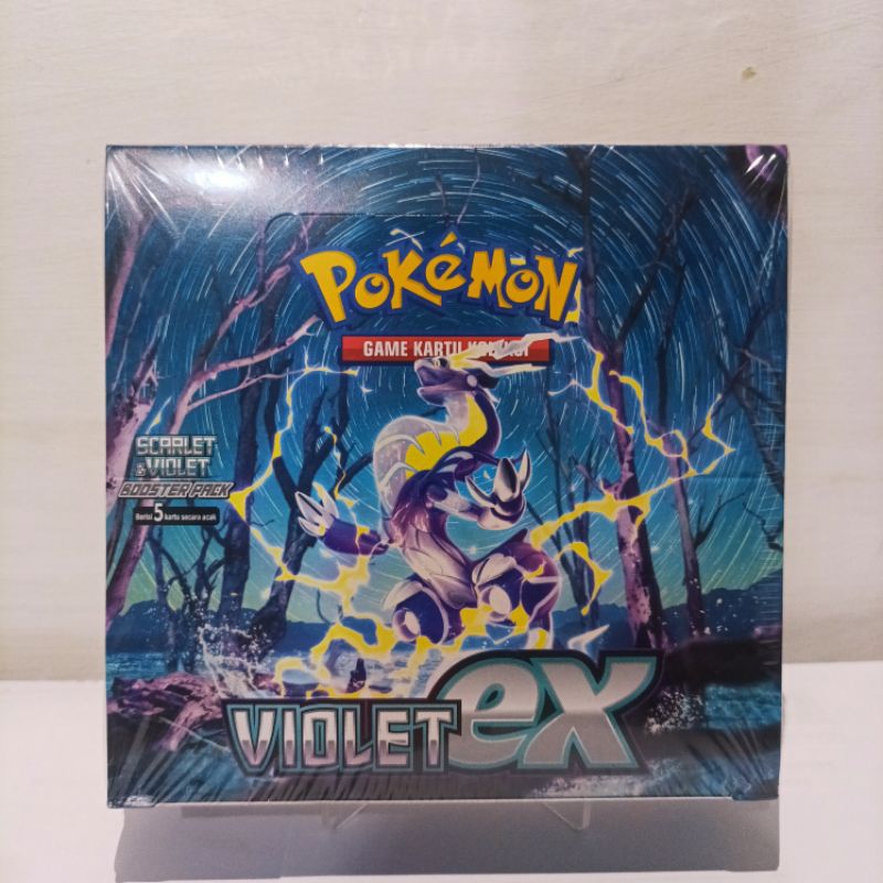 Kartu Pokemon Violet EX Booster Box