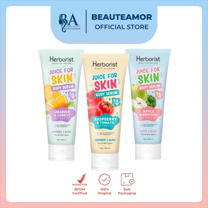 Herborist Body Serum Dapat 3pcs