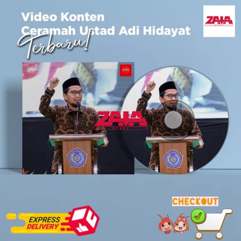 Konten Video Ceramah Ust Adi Hidayat Siap Upload