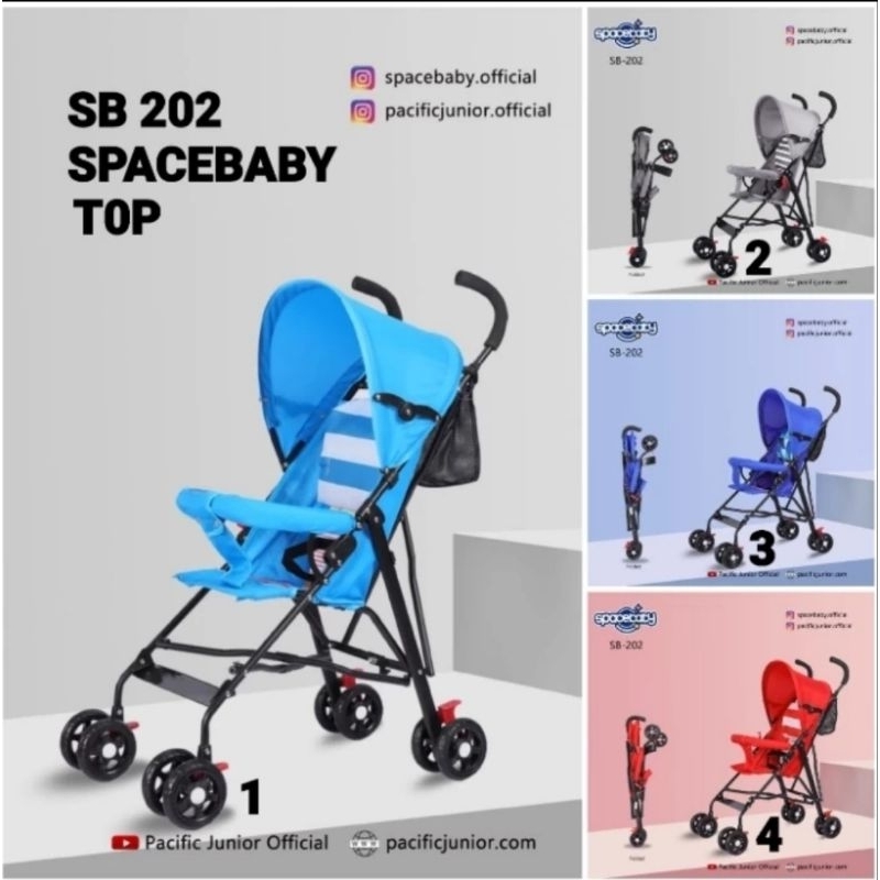 Baby Stroller Pasific Space Baby Sb 330-1 Sb 330 1