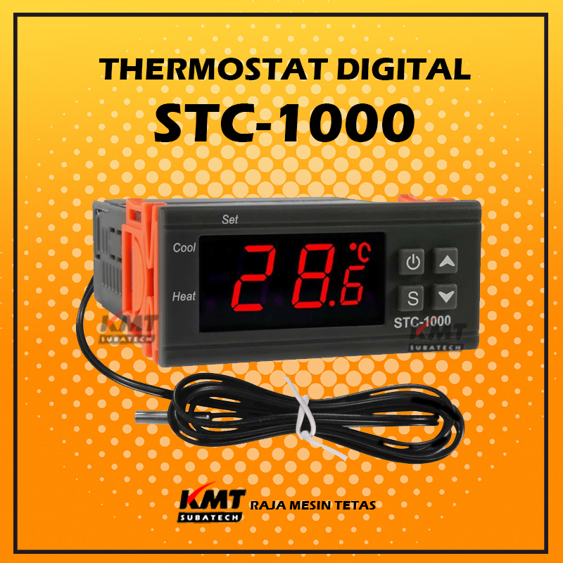Termostat Thermostat STC-1000 Mesin Tetas Telur Full Otomatis Penetas STC1000