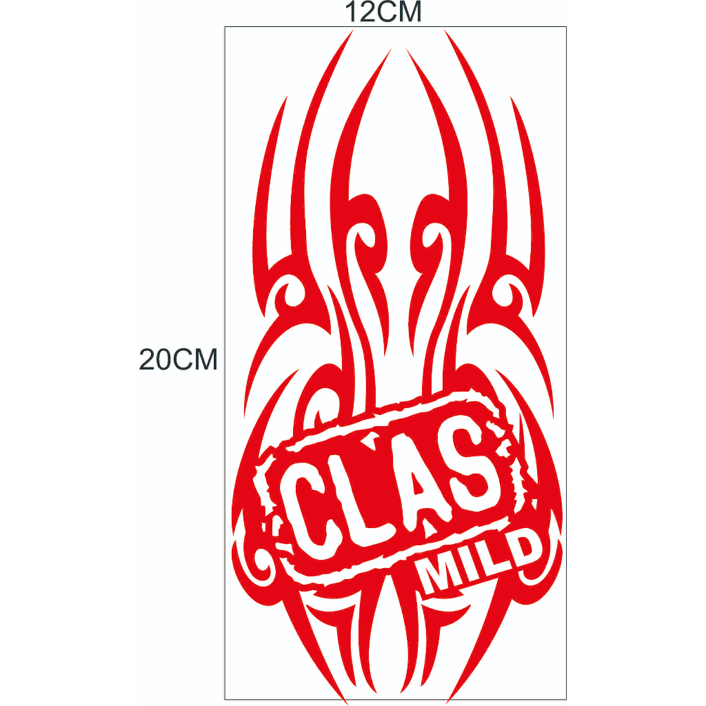 stiker api variasi spakbor depan