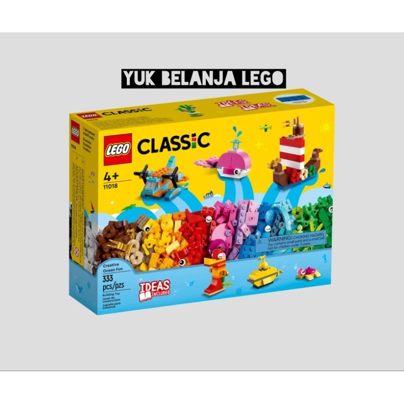 LEGO Classic 11018 Creative Ocean Fun (333 pieces)