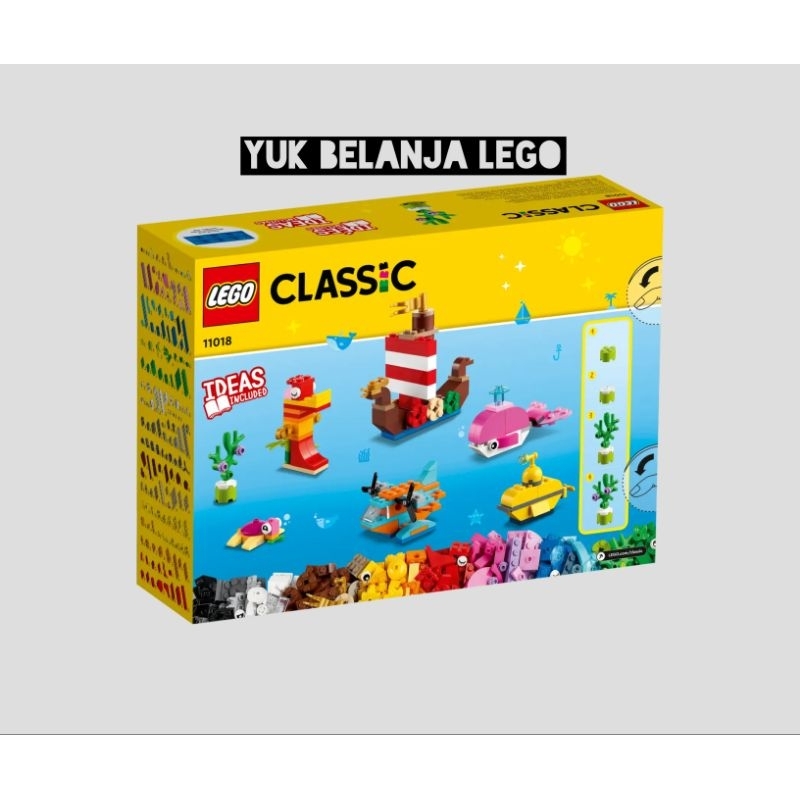 LEGO Classic 11018 Creative Ocean Fun (333 pieces)