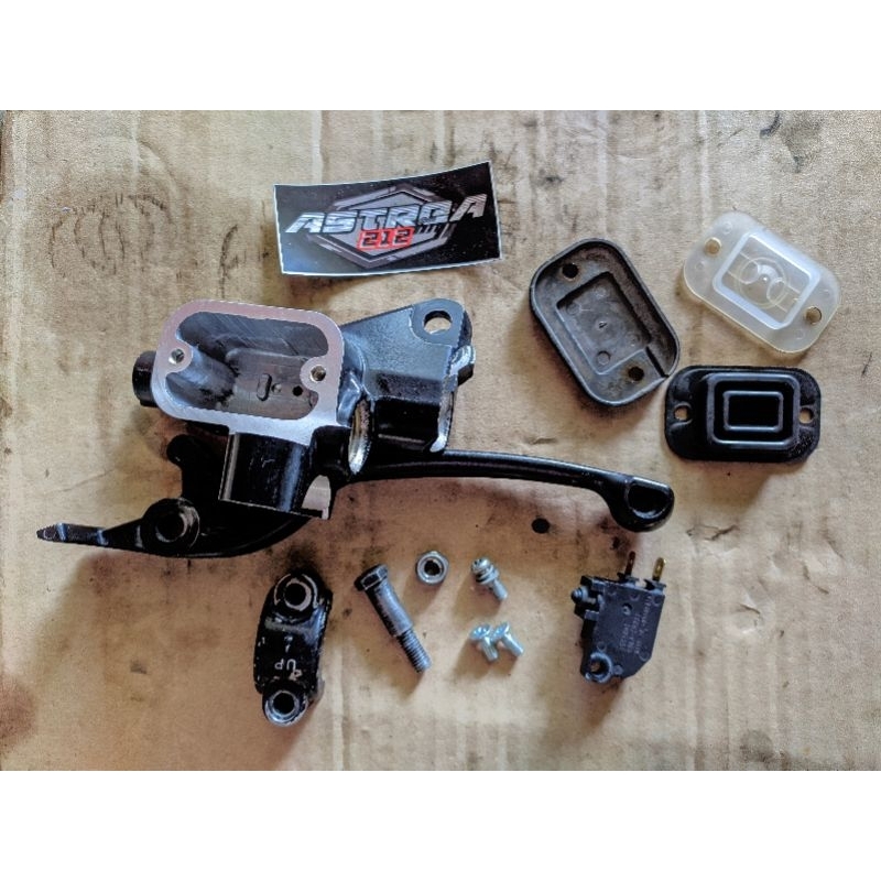 Bisa COD/bayar ditempat - Master rem MX King Ori pnp Astrea grand/Legenda tanpa coak batok lampu + s