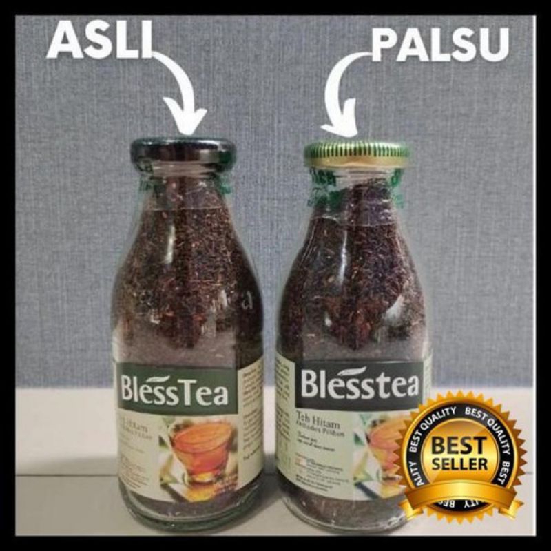 

Blesstea Teh Hitam Botol DiJamin ASLI