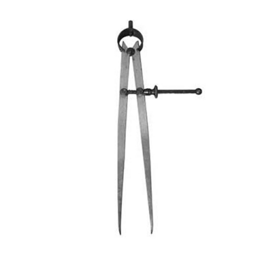 UNIQUE jangka bubut tusuk lurus (divider spring calliper) 6"