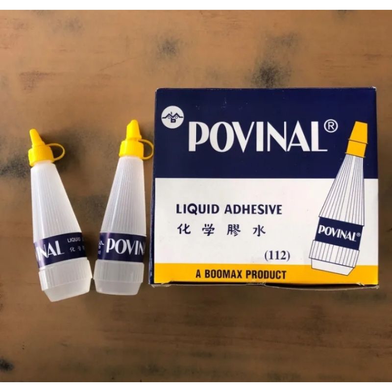 

Lem Kertas Cair | Liquid Adhesive | POVINAL 112 - 75 mL