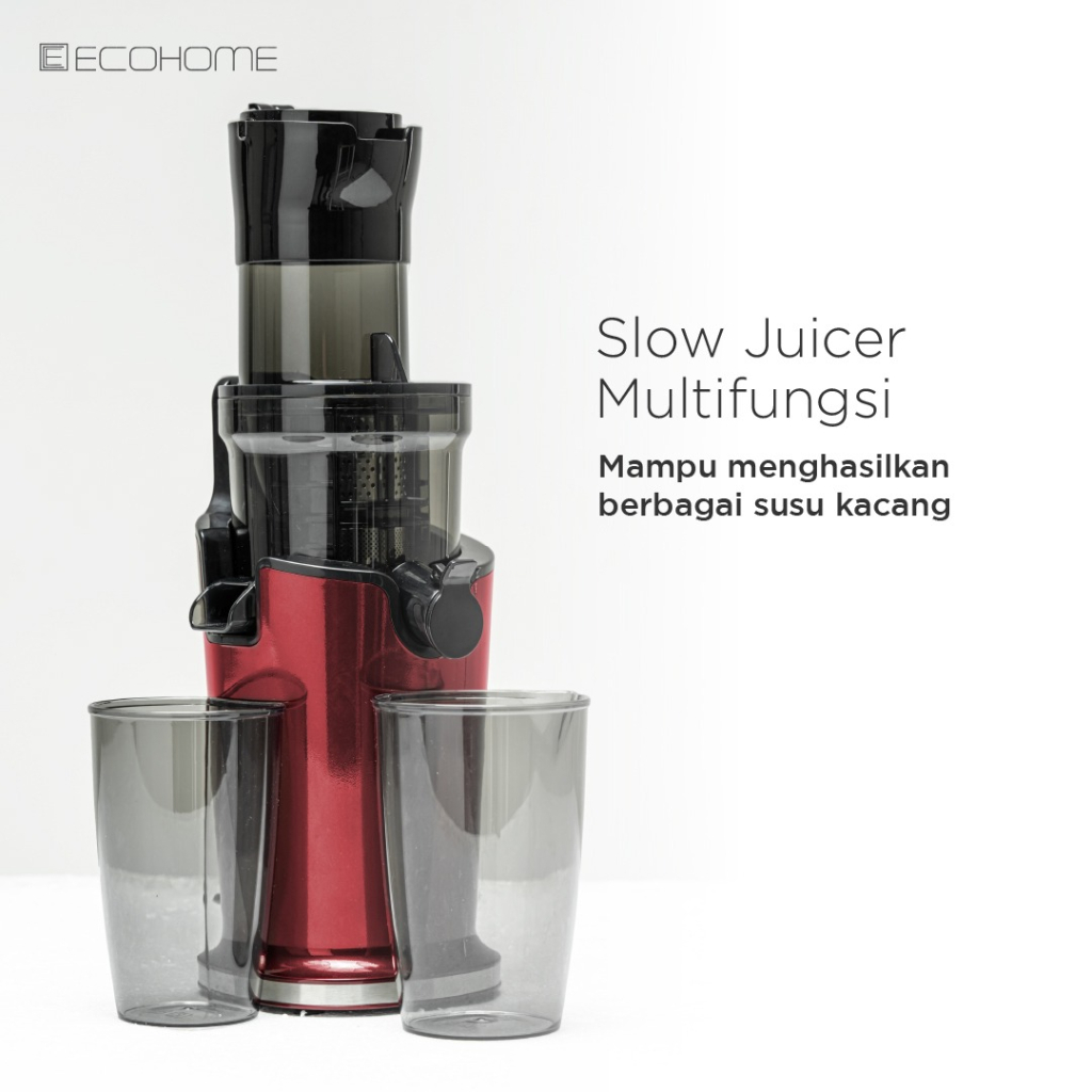 Ecohome Slow Juicer ESJ - 999 dan ESJ-999 BM - Garansi Resmi