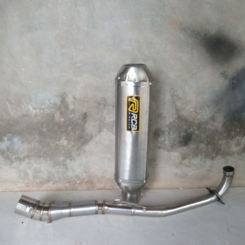 knalpot racing rcb kapsul bebek jupiter z z1 vega r zr supra x 125 karisma blade revo absolute 110 1