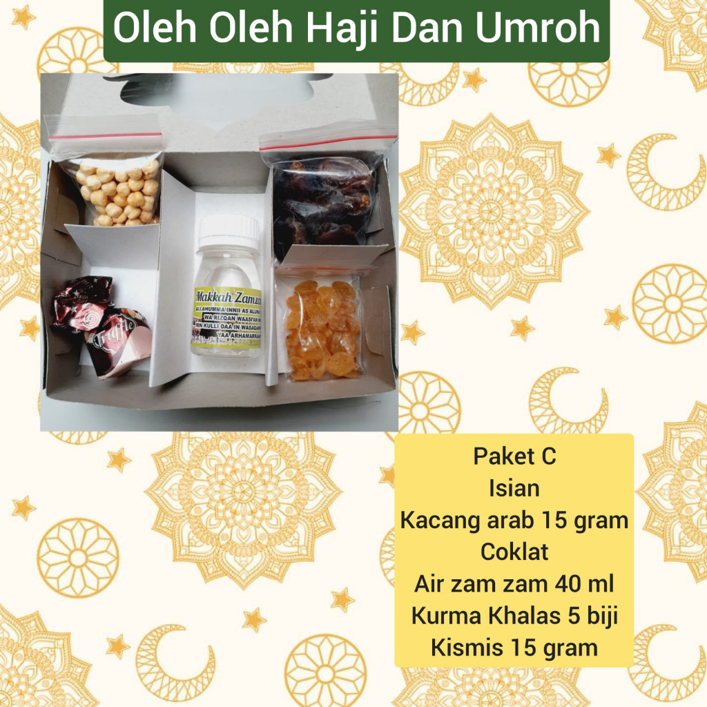 

Paket C Oleh-Oleh Umroh dan Haji