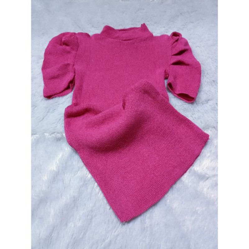 DRESS RAJUT USIA 1-4 TH/RAJUT ANAK/DRESS ANAK LUCU