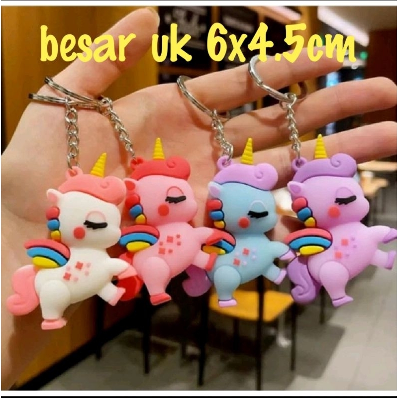 gantungan kunci kuda poni little pony besar real pick gantungan kunci kuda poni