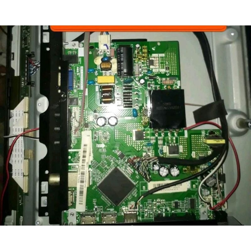 MB - MAINBOARD - MOTHERBOARD - MOBO - MICOM - MODUL - MESIN TV LED AQUA LE43AQT8500MF - LE43AQT8500 