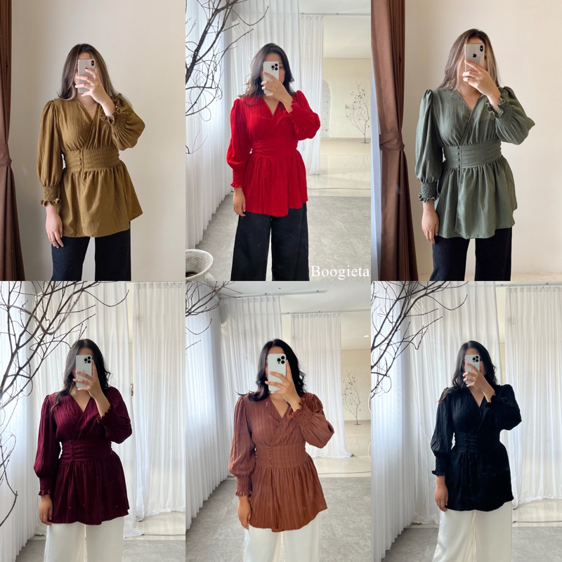 BOOGIETA || SACHI BLOUSE