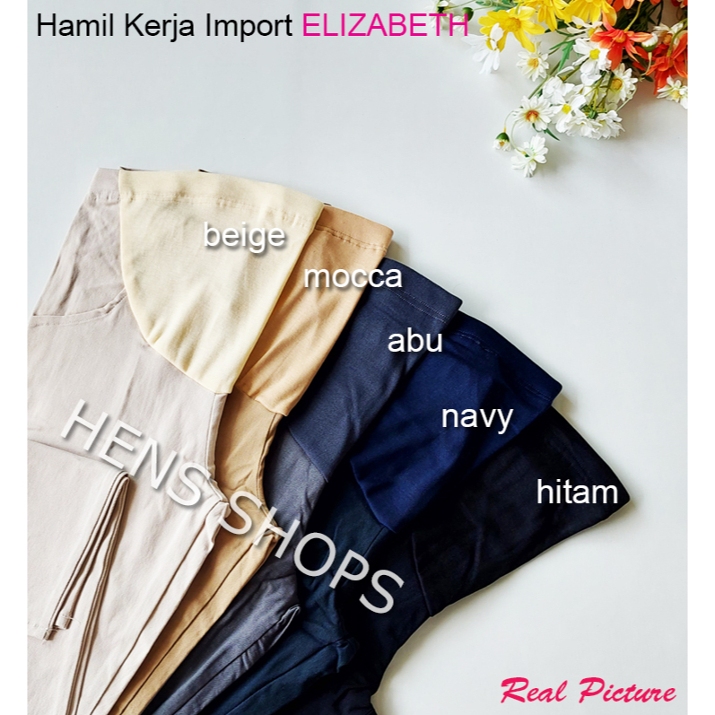 CELANA HAMIL KERJA ELIZABETH IMPORT PREMIUM MELAR