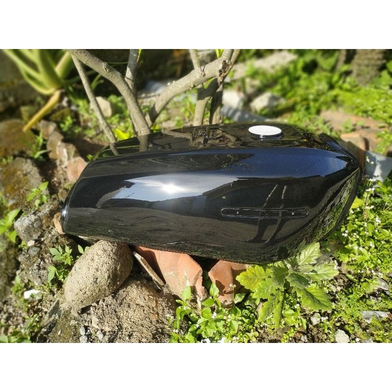 TANGKI GL 100 SET KRAN TIGER REVO MERK WILDWOOD WARNA HITAM GLOSSY