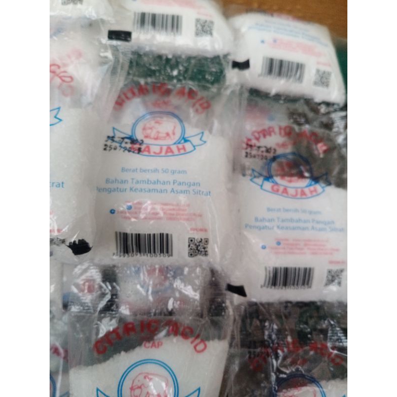 citric acid cap gajah/ sitrun