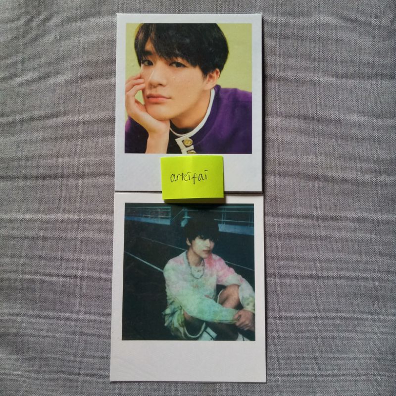 Polaroid NCT Jeno Haechan