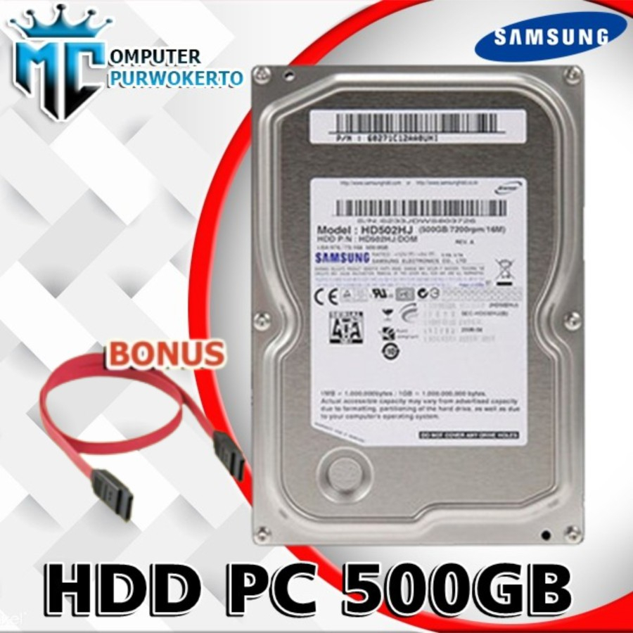 Hardisk 500GB PC hardisk komputer hdd internal