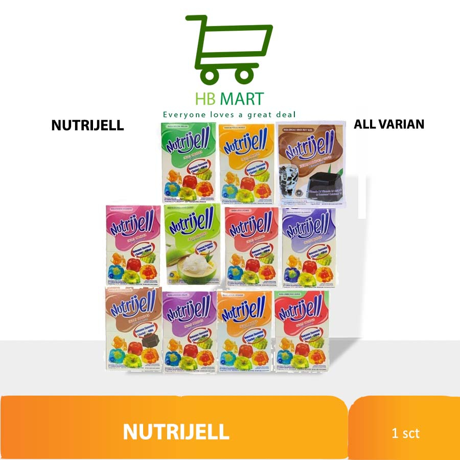 

Nutrijell Aneka Rasa Jelly Powder 15 Gram/ Jelly Murah/ Nurtijell/Nutri Jell/Nutrijel Anggur/Kelapa Muda/Orange/Plain/Stroberi/Leci/Melon