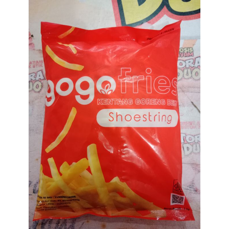 

kentang shoestring gogo 1 kg