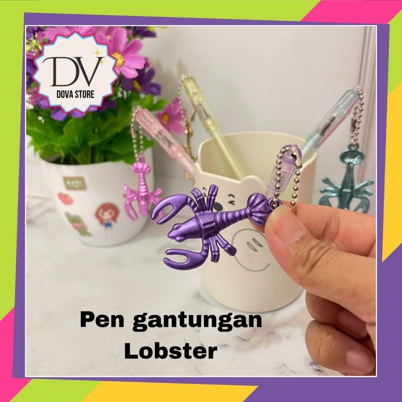 

PULPEN GANTUNGAN LOBSTER PEN WARNA RANDOM