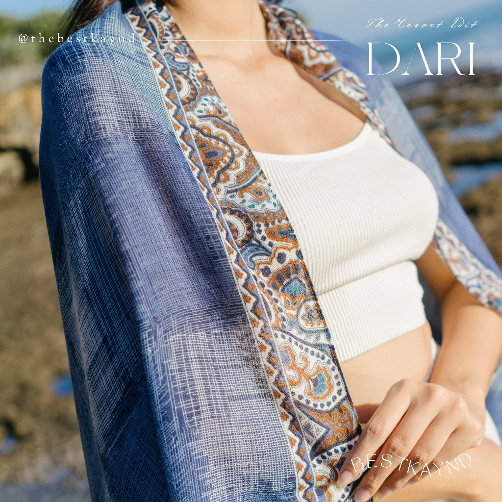 Dari Shawl The Resort Edit by The Best Kaynd