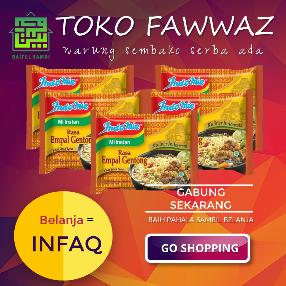 

INDOMIE EMPAL GENTONG PAKET 5 PCS | TOKO FAWWAZ BAITUL HAMDI