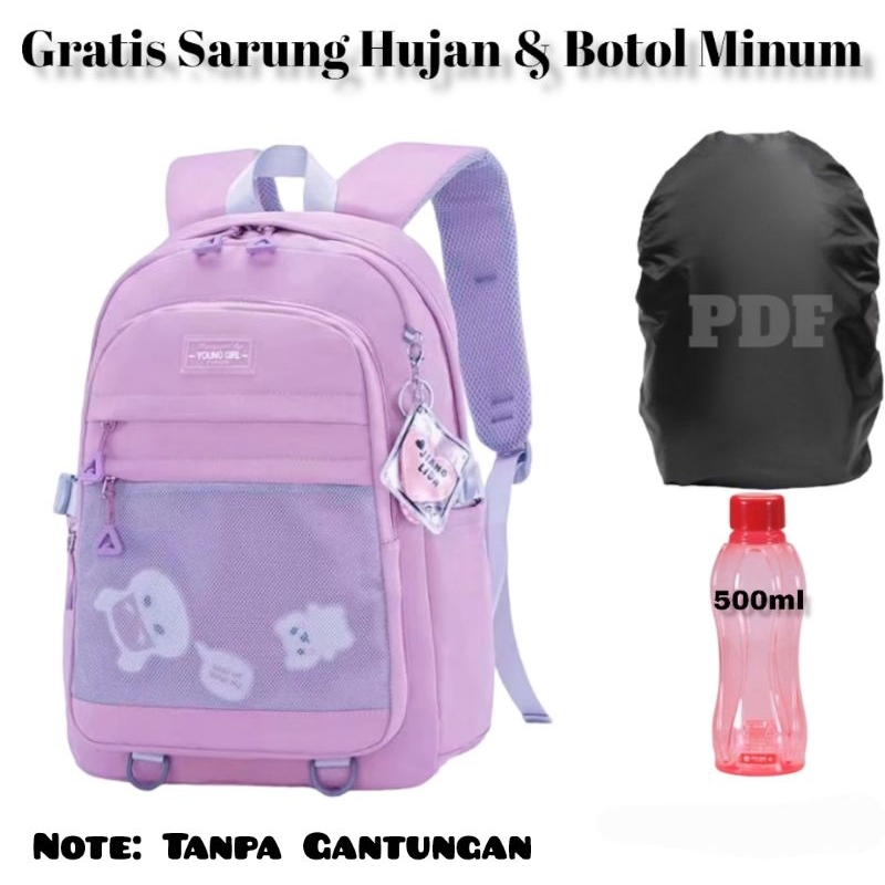 PDF Tas Ransel Anak SD SMP Gratis Raincover Dan Botol Minum Tas Sekolah