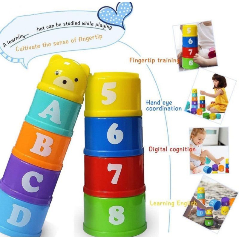 Gelas Susun Edukasi ~ YE 6