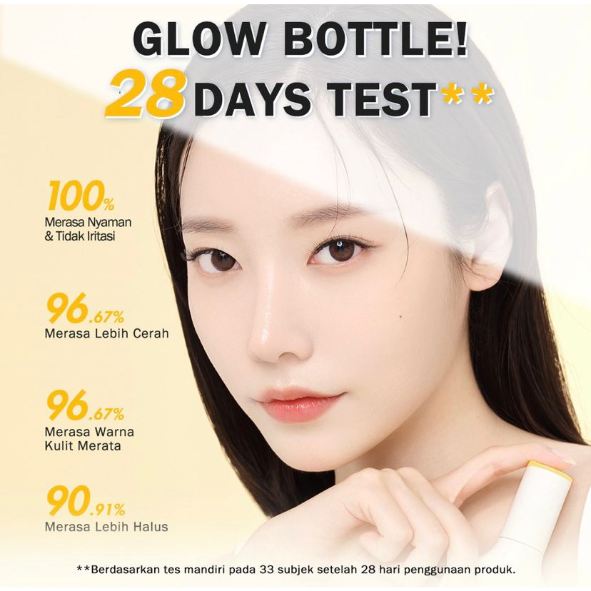 BNB Barenbliss Glow Bottle Lavabiome Brightening Essence Toner