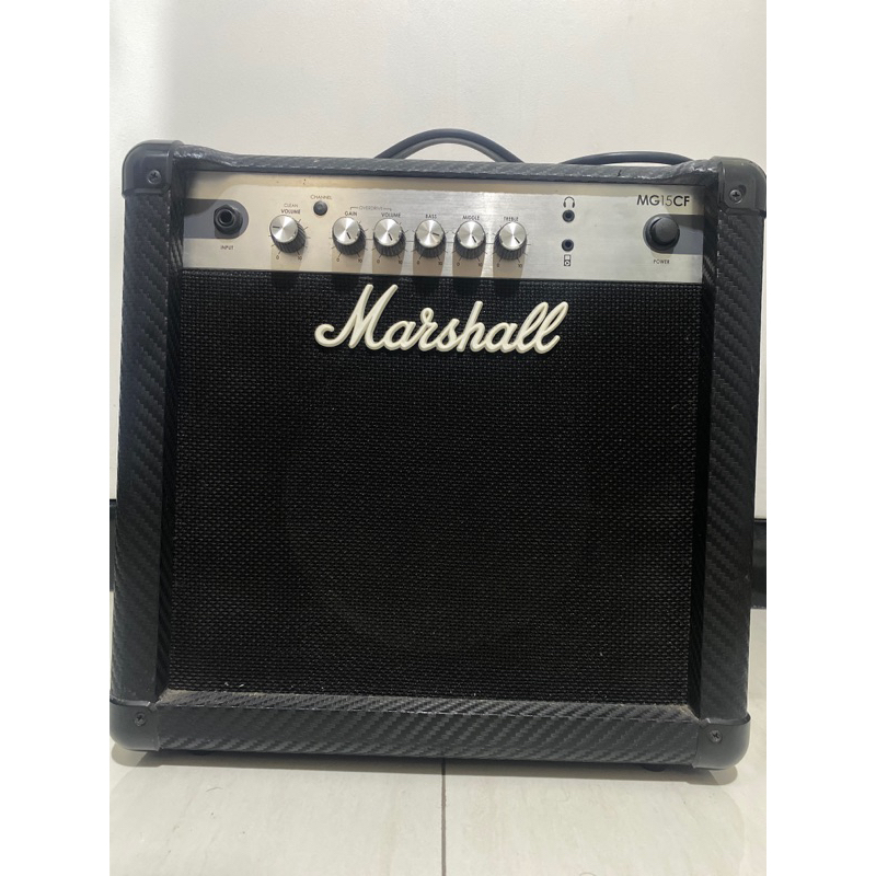 Amplifier gitar marshall MG15CF ORIGINAL Second, Ampli gitar murah, Amplifier