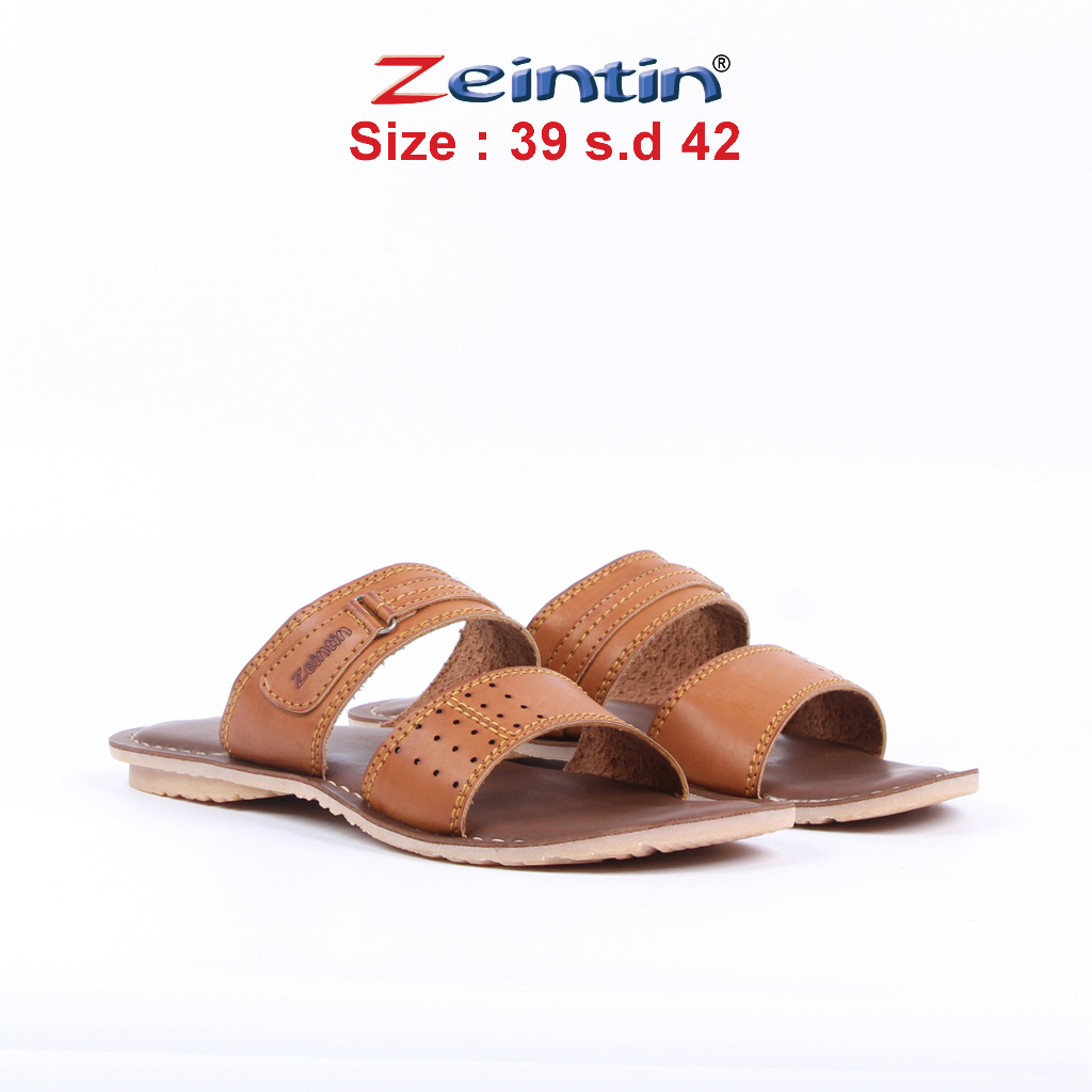 Zeintin - Sandal Pria Original Sendal Pria Casual Slop Terbaru Pria Kekinian Sandal Cowok AM