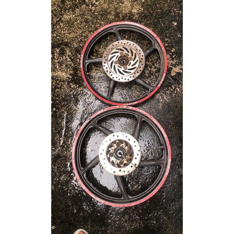 Velg Blade New Fi Dan Revo Lama Standart Original Copotan Motor Aman No Oleng2