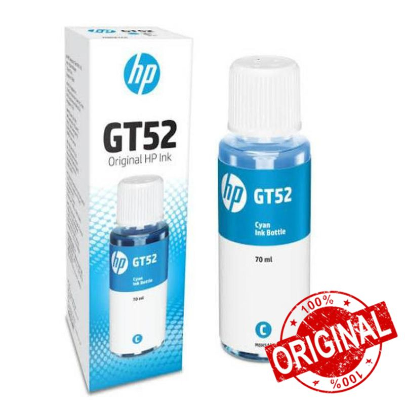 Original Box TINTA HP GT53 Black &amp; GT52 Color HP GT 5810 5820 BOX resmi