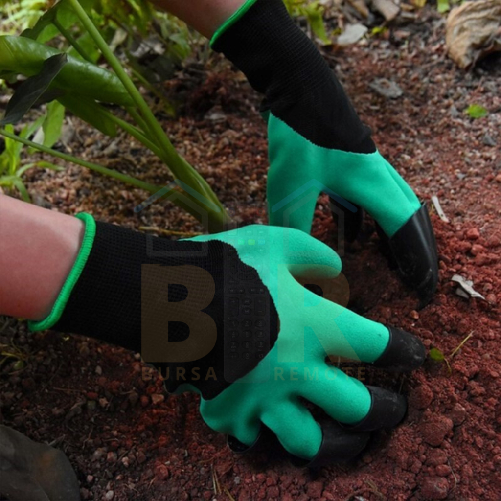 Sarung Tangan Cakar Untuk Berkebun Gali Tanah Tanaman Gardening Glove