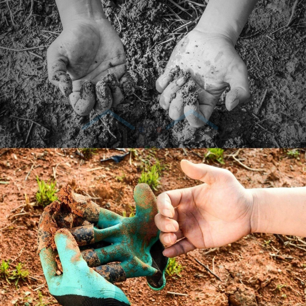 Sarung Tangan Cakar Untuk Berkebun Gali Tanah Tanaman Gardening Glove