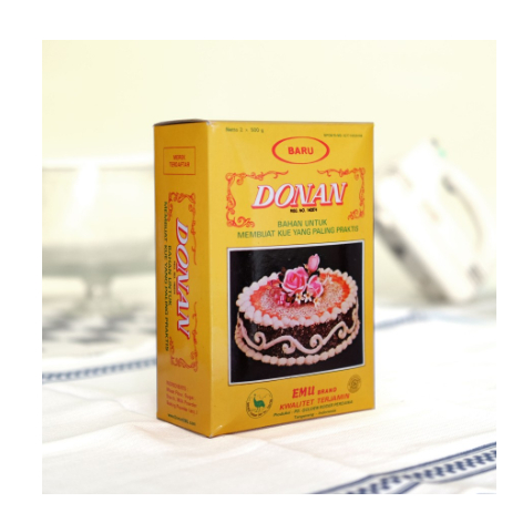 

Tepung Kue DONAN Klasik Bahan Dasar Cake Mix 1kg 2x 500 PreMix Instan