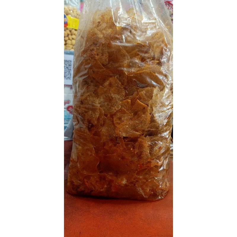 

kripik kaca daun jeruk balado 250 gram